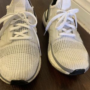 Adidas Ultraboost 19 Shoes - White/grey/black